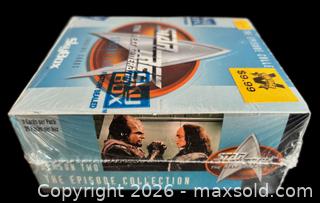 MaxSold Auction: 1996 Star Trek The Next Generation "Season Two" Sealed Box Wax Packs Skybox - Ottawa (Ontario, Canada) SELLER MANAGED Downsizing Online Auction - Sandy Forest Place