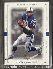 MaxSold Auction: 1999 SP Authentic NFL Football Card Complete Set 90 / High Grade  - Ottawa (Ontario, Canada) SELLER MANAGED Downsizing Online Auction - Sandy Forest Place