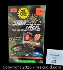 MaxSold Auction: 1999 Star Trek The Next Generation "Season 7" Sealed Box Wax Packs Skybox  - Ottawa (Ontario, Canada) SELLER MANAGED Downsizing Online Auction - Sandy Forest Place