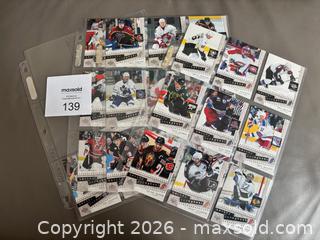 MaxSold Auction: 2005-06 Upper Deck Hockey Card “Scrapbook” Inserts Complete Set of 30 in Binder Pages  - Ottawa (Ontario, Canada) SELLER MANAGED Downsizing Online Auction - Sandy Forest Place