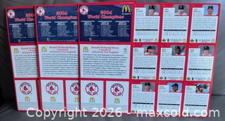 MaxSold Auction: 2005 Boston Red Sox Team Set of Cards on Uncut Sheets - Ottawa (Ontario, Canada) SELLER MANAGED Downsizing Online Auction - Sandy Forest Place