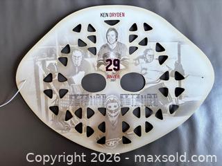 MaxSold Auction: 2007 Ken Dryden Jersey Retirement Night Promo Mask + Program - Ottawa (Ontario, Canada) SELLER MANAGED Downsizing Online Auction - Sandy Forest Place