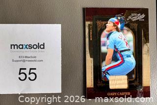 MaxSold Auction: 2008 Donruss Playoff Gary Carter Game Used Bat Card w / COA #’ed 26 / 30 - Ottawa (Ontario, Canada) SELLER MANAGED Downsizing Online Auction - Sandy Forest Place