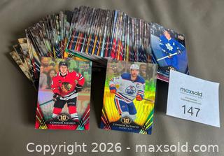MaxSold Auction: 2024-25 Tim Hortons Hockey Card Near Complete Base Set 103 / 120 Cards w / Connor Bedard - Ottawa (Ontario, Canada) SELLER MANAGED Downsizing Online Auction - Sandy Forest Place