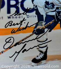MaxSold Auction: Autographed Daniel Marois Toronto Maple Leafs Promotional Photo  - Ottawa (Ontario, Canada) SELLER MANAGED Downsizing Online Auction - Sandy Forest Place