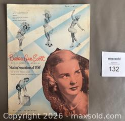 MaxSold Auction: Barbara Ann Scott 1950 Figure Skating Program  - Ottawa (Ontario, Canada) SELLER MANAGED Downsizing Online Auction - Sandy Forest Place