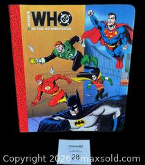 MaxSold Auction: DC Comics Superhero 3-Ring Card Binder Never Used - Ottawa (Ontario, Canada) SELLER MANAGED Downsizing Online Auction - Sandy Forest Place