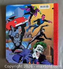 MaxSold Auction: DC Comics Superhero 3-Ring Card Binder Never Used - Ottawa (Ontario, Canada) SELLER MANAGED Downsizing Online Auction - Sandy Forest Place