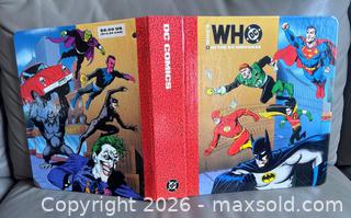 MaxSold Auction: DC Comics Superhero 3-Ring Card Binder Never Used - Ottawa (Ontario, Canada) SELLER MANAGED Downsizing Online Auction - Sandy Forest Place