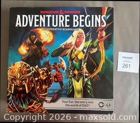 MaxSold Auction: Dungeons & Dragons "Adventure Begins" Board Game - Ottawa (Ontario, Canada) SELLER MANAGED Downsizing Online Auction - Sandy Forest Place