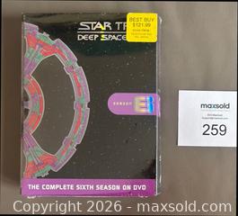 MaxSold Auction: Factory Sealed Star Trek: Deep Space 9 Season # 6 DVD Box Set - Ottawa (Ontario, Canada) SELLER MANAGED Downsizing Online Auction - Sandy Forest Place