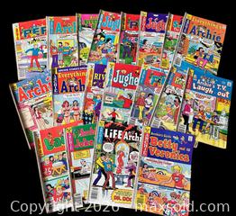 MaxSold Auction: Giant Lot of 37 Archie Series 1970's Comic Books - Ottawa (Ontario, Canada) SELLER MANAGED Downsizing Online Auction - Sandy Forest Place