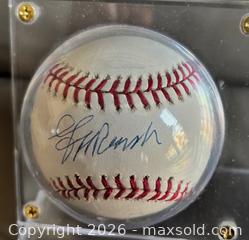 MaxSold Auction: Jeff Reardon Expos Card + Autographed Baseball in Display Case - Ottawa (Ontario, Canada) SELLER MANAGED Downsizing Online Auction - Sandy Forest Place