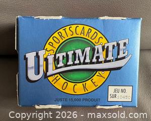 MaxSold Auction: Limited Edition 1991-92 Ultimate Hockey Card Factory Box Set  - Ottawa (Ontario, Canada) SELLER MANAGED Downsizing Online Auction - Sandy Forest Place