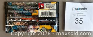 MaxSold Auction: Lot # 2 - 2017 Pokémon "Sun & Moon" Booster Pack of Cards Factory Sealed  - Ottawa (Ontario, Canada) SELLER MANAGED Downsizing Online Auction - Sandy Forest Place