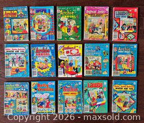 MaxSold Auction: Lot # 2 of 25 Archie Series Comic Digest Books  1970's - 80's - Ottawa (Ontario, Canada) SELLER MANAGED Downsizing Online Auction - Sandy Forest Place