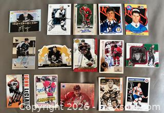 MaxSold Auction: Lot # 2 of 25 Autographed NHL Cards w / Perreault, Cujo, Fedorov, Gainey+++ - Ottawa (Ontario, Canada) SELLER MANAGED Downsizing Online Auction - Sandy Forest Place