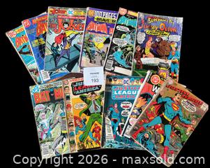 MaxSold Auction: Lot of 11 DC Batman & Superman Comic Books  - Ottawa (Ontario, Canada) SELLER MANAGED Downsizing Online Auction - Sandy Forest Place