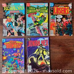 MaxSold Auction: Lot of 13 DC Comics w / Jonah Hex, Wonder Woman, Star Hunters +   - Ottawa (Ontario, Canada) SELLER MANAGED Downsizing Online Auction - Sandy Forest Place
