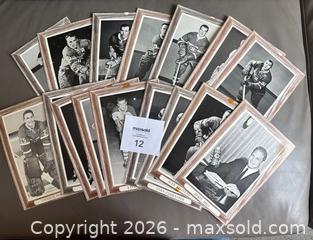 MaxSold Auction: Lot of 16 Lower Grade 1946-64 Group 2 Beehive Hockey Photos w / Hull, Bealiveau +++ - Ottawa (Ontario, Canada) SELLER MANAGED Downsizing Online Auction - Sandy Forest Place