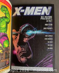 MaxSold Auction: Lot of 2 x Marvel X-Men The Movie Prequel Graphic Comic Softcover Books - Ottawa (Ontario, Canada) SELLER MANAGED Downsizing Online Auction - Sandy Forest Place