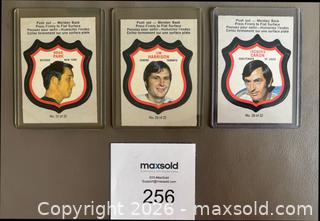 MaxSold Auction: Lot of 3 x 1972-73 OPC Hockey Crest Insert Cards - Ottawa (Ontario, Canada) SELLER MANAGED Downsizing Online Auction - Sandy Forest Place