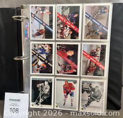 MaxSold Auction:  Lot of 3 x 1991-92 Original Six Hockey Complete Sets in Binder Pages - Ottawa (Ontario, Canada) SELLER MANAGED Downsizing Online Auction - Sandy Forest Place
