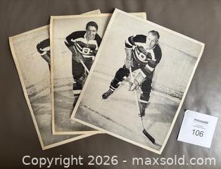 MaxSold Auction: Lot of 3 x Hull-Ottawa Canadiens Promo Photos  - Ottawa (Ontario, Canada) SELLER MANAGED Downsizing Online Auction - Sandy Forest Place