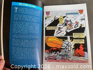 MaxSold Auction: Lot of 3  x Transformers Graphic Comic Softcover Books - Ottawa (Ontario, Canada) SELLER MANAGED Downsizing Online Auction - Sandy Forest Place