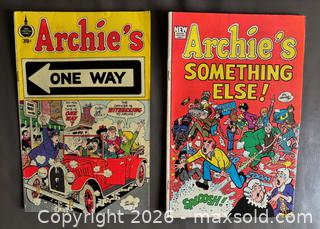 MaxSold Auction:  Lot of 4 Archie Comic Books 1973-1986 / Christian Spire Comics - Ottawa (Ontario, Canada) SELLER MANAGED Downsizing Online Auction - Sandy Forest Place
