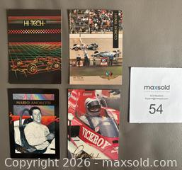 MaxSold Auction: Lot of 4 x 1992 Auto Racing Prototype Cards w / Mario Andretti - Ottawa (Ontario, Canada) SELLER MANAGED Downsizing Online Auction - Sandy Forest Place