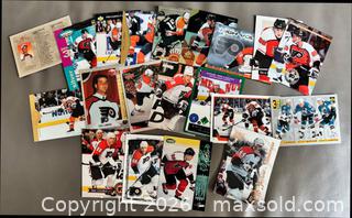 MaxSold Auction:  Lot of 50 Different Eric Lindros Hockey Cards w / 2 Numbered Cards - Ottawa (Ontario, Canada) SELLER MANAGED Downsizing Online Auction - Sandy Forest Place