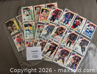 MaxSold Auction: Lot of 51 Panini Hockey Stickers in Binder Pages 1990-94 - Ottawa (Ontario, Canada) SELLER MANAGED Downsizing Online Auction - Sandy Forest Place