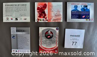 MaxSold Auction: Lot of 5 NHL Jersey Patch Cards w / Brendan Shanahan - Ottawa (Ontario, Canada) SELLER MANAGED Downsizing Online Auction - Sandy Forest Place