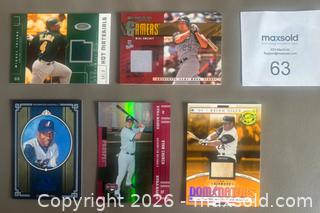 MaxSold Auction: Lot of 5 Numbered Baseball Insert Cards - Ottawa (Ontario, Canada) SELLER MANAGED Downsizing Online Auction - Sandy Forest Place