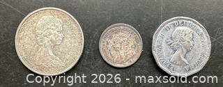 MaxSold Auction: Lot of 5 Older Canadian Coins including 1918 Silver Dime, 1965 Silver Quarter  ++ - Ottawa (Ontario, Canada) SELLER MANAGED Downsizing Online Auction - Sandy Forest Place