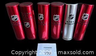 MaxSold Auction: Lot of 6 x 2006 + 2007 McDonald's NHL Star Sticks  - Ottawa (Ontario, Canada) SELLER MANAGED Downsizing Online Auction - Sandy Forest Place