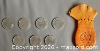 MaxSold Auction:  Lot of 7 x Canadian $1 Coins  - Ottawa (Ontario, Canada) SELLER MANAGED Downsizing Online Auction - Sandy Forest Place