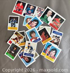MaxSold Auction: Lot of 84 x 1974-75 Loblaws NHL Action Players Stickers - Ottawa (Ontario, Canada) SELLER MANAGED Downsizing Online Auction - Sandy Forest Place