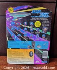 MaxSold Auction: Numbered 1993 Playmates STNG "Lieutenant (JG)  Worf" Figure in Original Sealed Package - Ottawa (Ontario, Canada) SELLER MANAGED Downsizing Online Auction - Sandy Forest Place