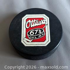 MaxSold Auction: Ottawa 67's Lot w / Vintage Program, Puck + Guide  - Ottawa (Ontario, Canada) SELLER MANAGED Downsizing Online Auction - Sandy Forest Place