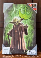 MaxSold Auction: Star Wars Yoda Image on Canvas - New - Ottawa (Ontario, Canada) SELLER MANAGED Downsizing Online Auction - Sandy Forest Place