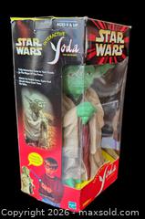 MaxSold Auction: Tiger Electronics Star Wars Interactive Yoda in Original Package - Ottawa (Ontario, Canada) SELLER MANAGED Downsizing Online Auction - Sandy Forest Place
