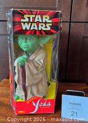 MaxSold Auction: Tiger Electronics Star Wars Interactive Yoda in Original Package - Ottawa (Ontario, Canada) SELLER MANAGED Downsizing Online Auction - Sandy Forest Place