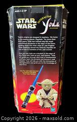 MaxSold Auction: Tiger Electronics Star Wars Interactive Yoda in Original Package - Ottawa (Ontario, Canada) SELLER MANAGED Downsizing Online Auction - Sandy Forest Place