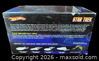 MaxSold Auction: Unopened 2009 Hot Wheels Star Trek USS Reliant NCC-1864 Die Cast Metal Starship w / Stand - Ottawa (Ontario, Canada) SELLER MANAGED Downsizing Online Auction - Sandy Forest Place