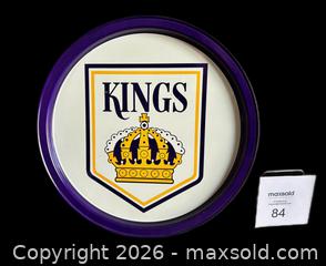 MaxSold Auction: Vintage 1970's Los Angeles Kings Metal Plate  - Ottawa (Ontario, Canada) SELLER MANAGED Downsizing Online Auction - Sandy Forest Place