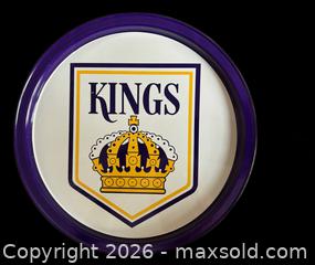 MaxSold Auction: Vintage 1970's Los Angeles Kings Metal Plate  - Ottawa (Ontario, Canada) SELLER MANAGED Downsizing Online Auction - Sandy Forest Place