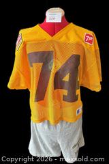 MaxSold Auction: Vintage 1980's Edmonton Eskimos CFL Practice Jersey + Shorts  - Ottawa (Ontario, Canada) SELLER MANAGED Downsizing Online Auction - Sandy Forest Place