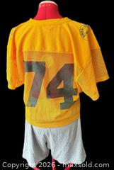 MaxSold Auction: Vintage 1980's Edmonton Eskimos CFL Practice Jersey + Shorts  - Ottawa (Ontario, Canada) SELLER MANAGED Downsizing Online Auction - Sandy Forest Place